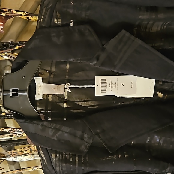 Brand new Chico's sheer blazer - Picture 3 of 5